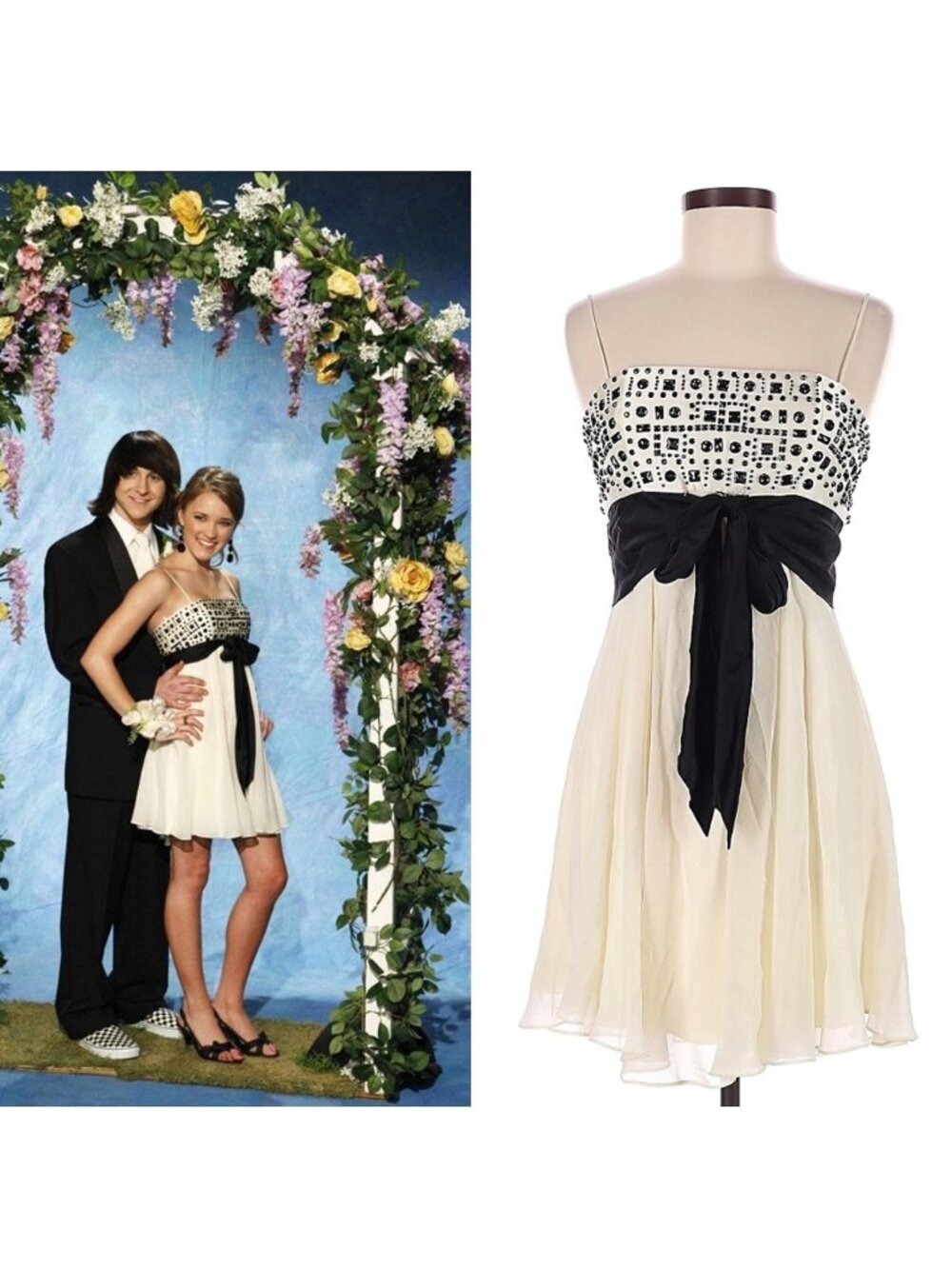 ASO LILY TRUSCOTT HANNAH MONTANA Silk Prom EUC RARE VINTAGE WHIMSICAL